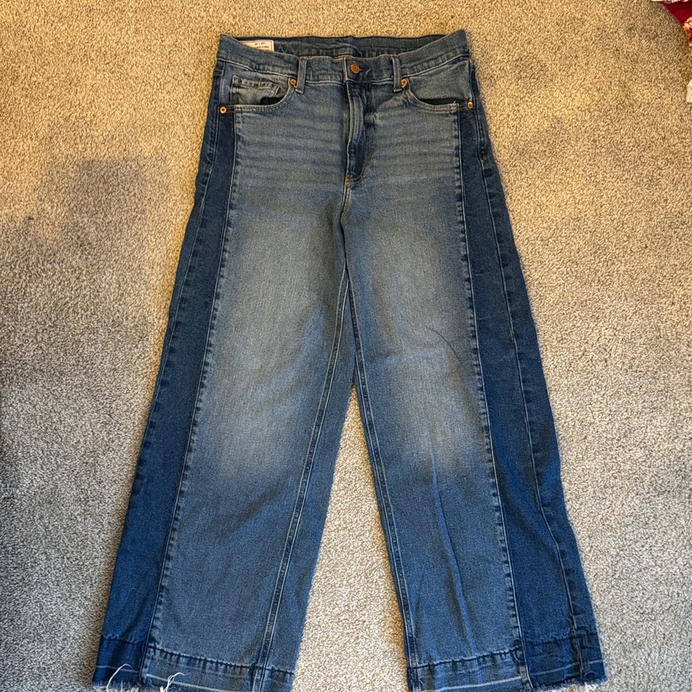 Gap High Rise Stride Jeans